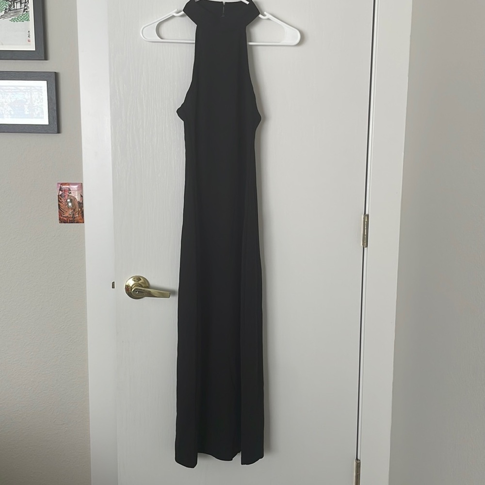 Mango cutout back dress